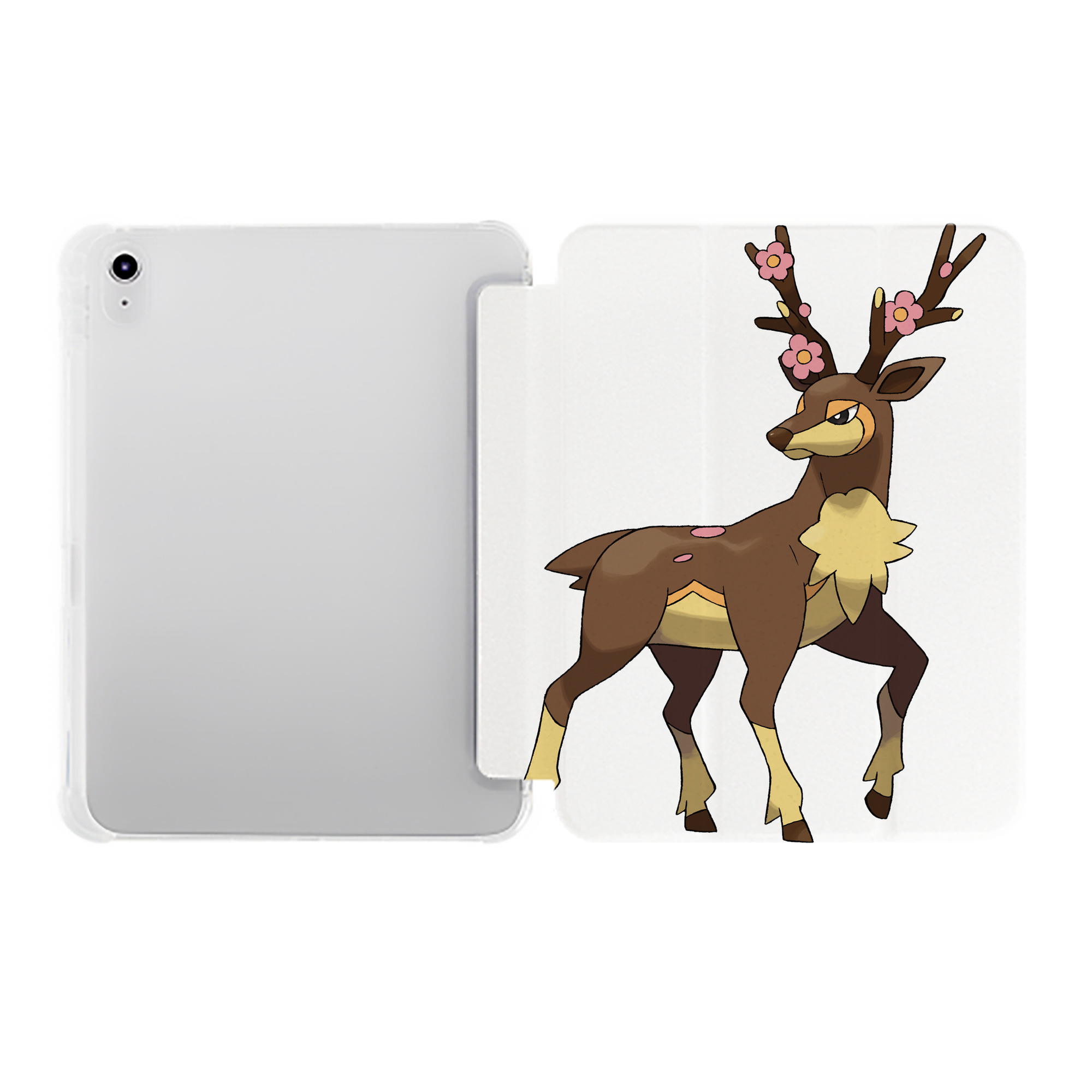 （画像用） ポケットモンスター Pokémon IPad ケース ペン収納付き 三つ折りスタンド PUレザー×シリコン 対応機種9.5/10.5/10.9インチ